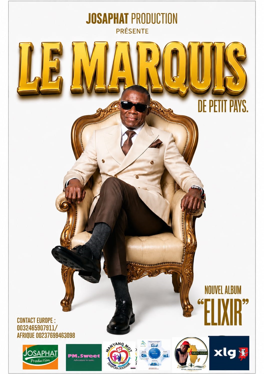 Le Marquis de Petit Pays — affiche du nouvel album ELIXIR